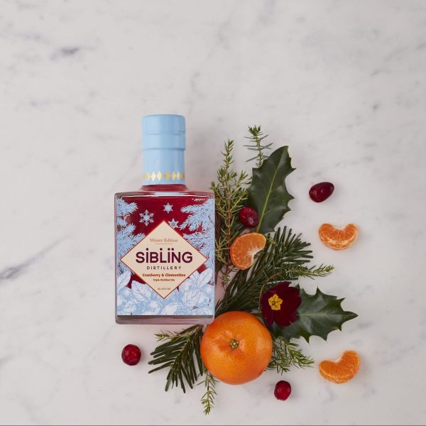 winter Cranberry and Clementine Gin 35cl